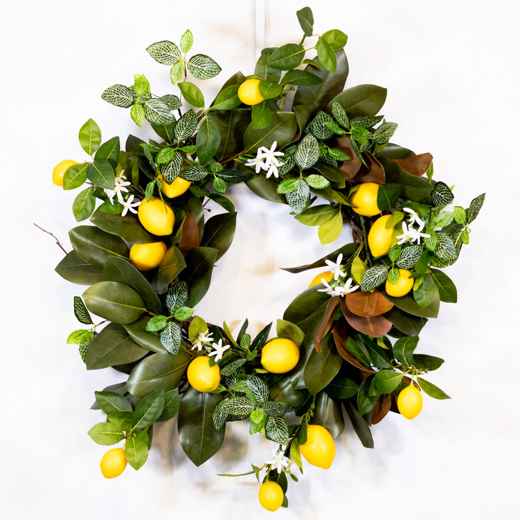 Large Amalfi Lemon Wreath