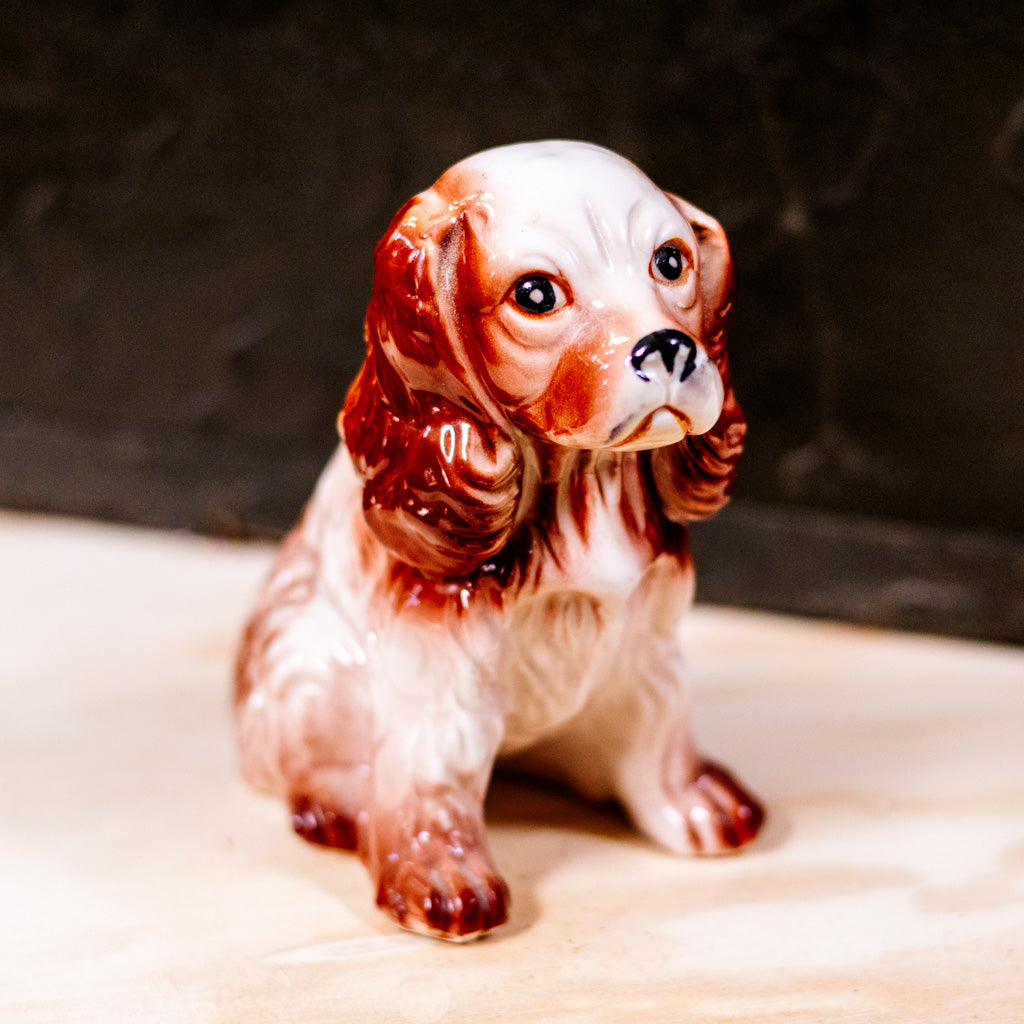Vintage Ceramic Spaniel