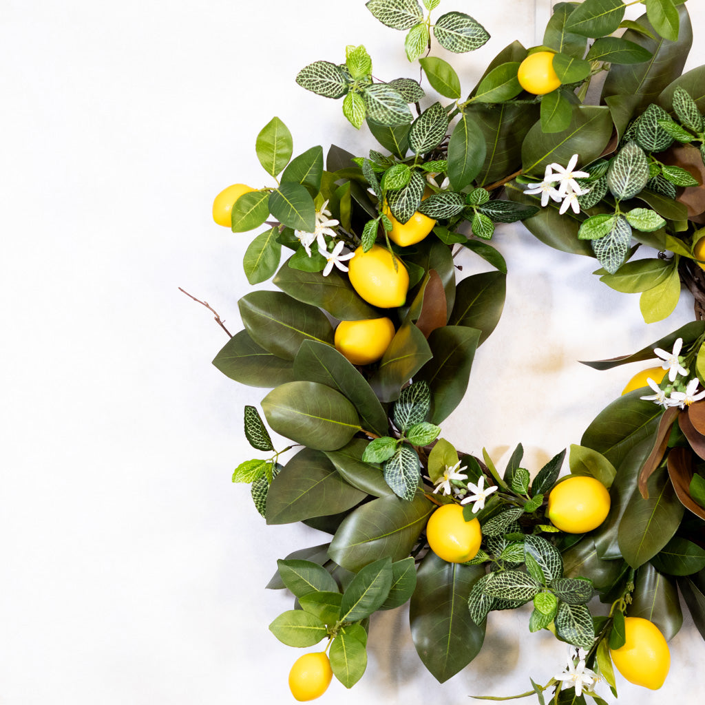 Large Amalfi Lemon Wreath