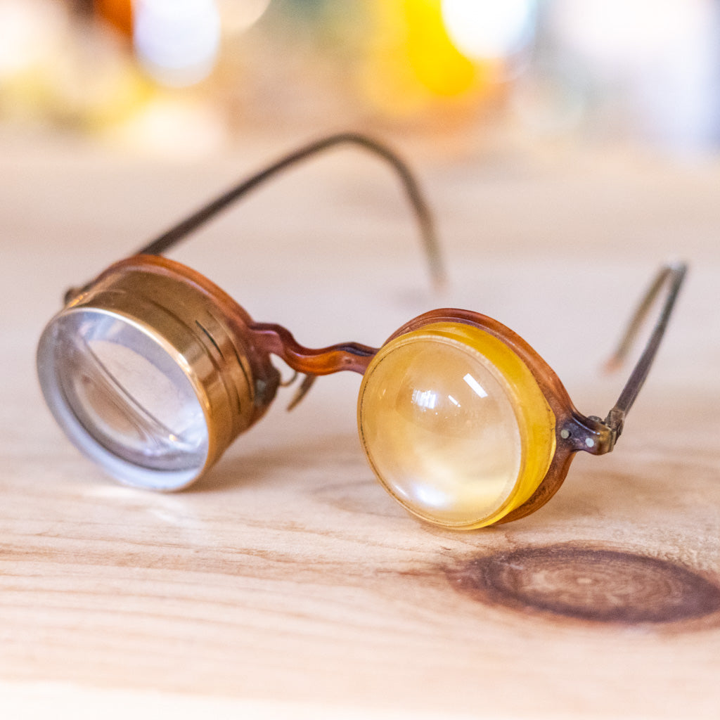 Antique Surgeon Glasses with Case