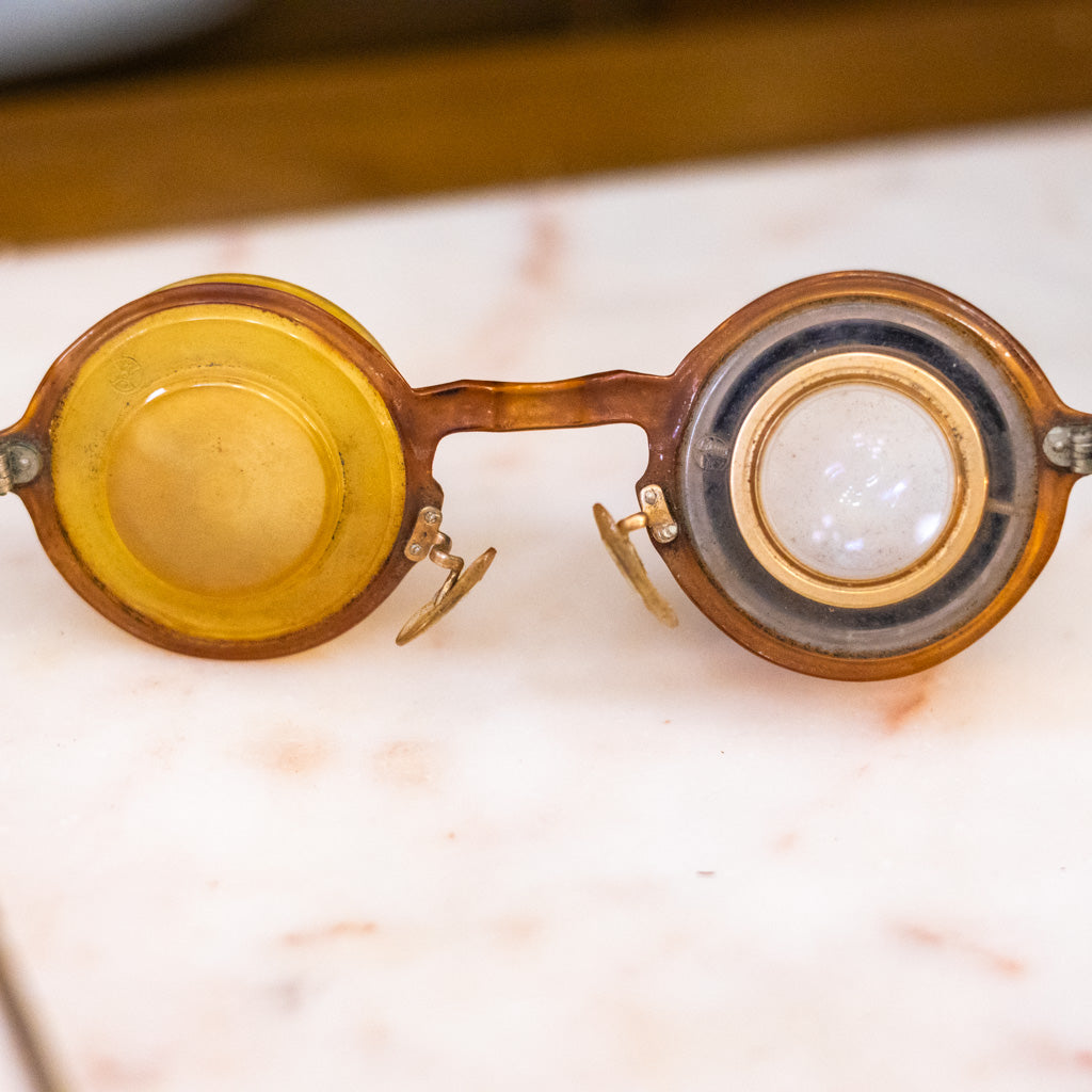 Antique Surgeon Glasses with Case