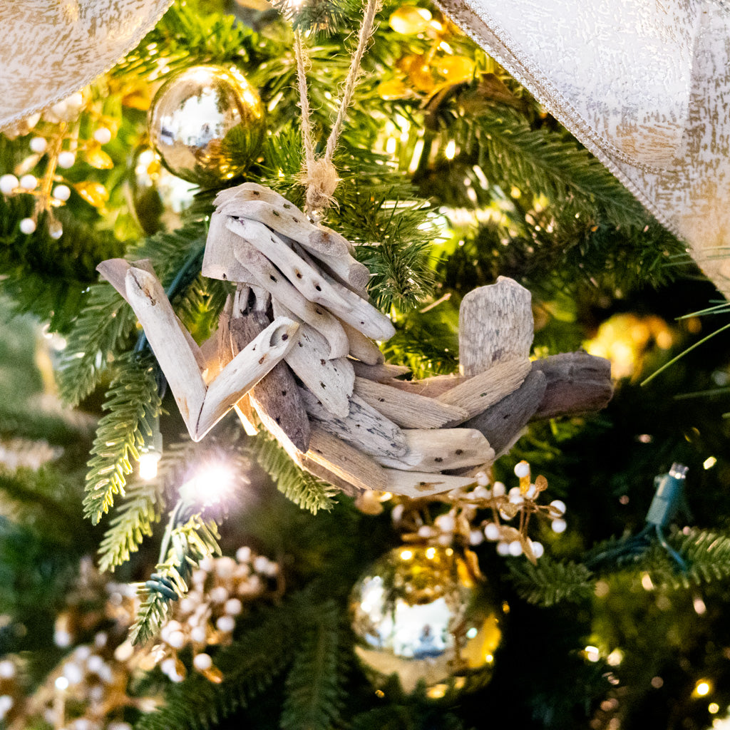 Driftwood Mermaid Ornament