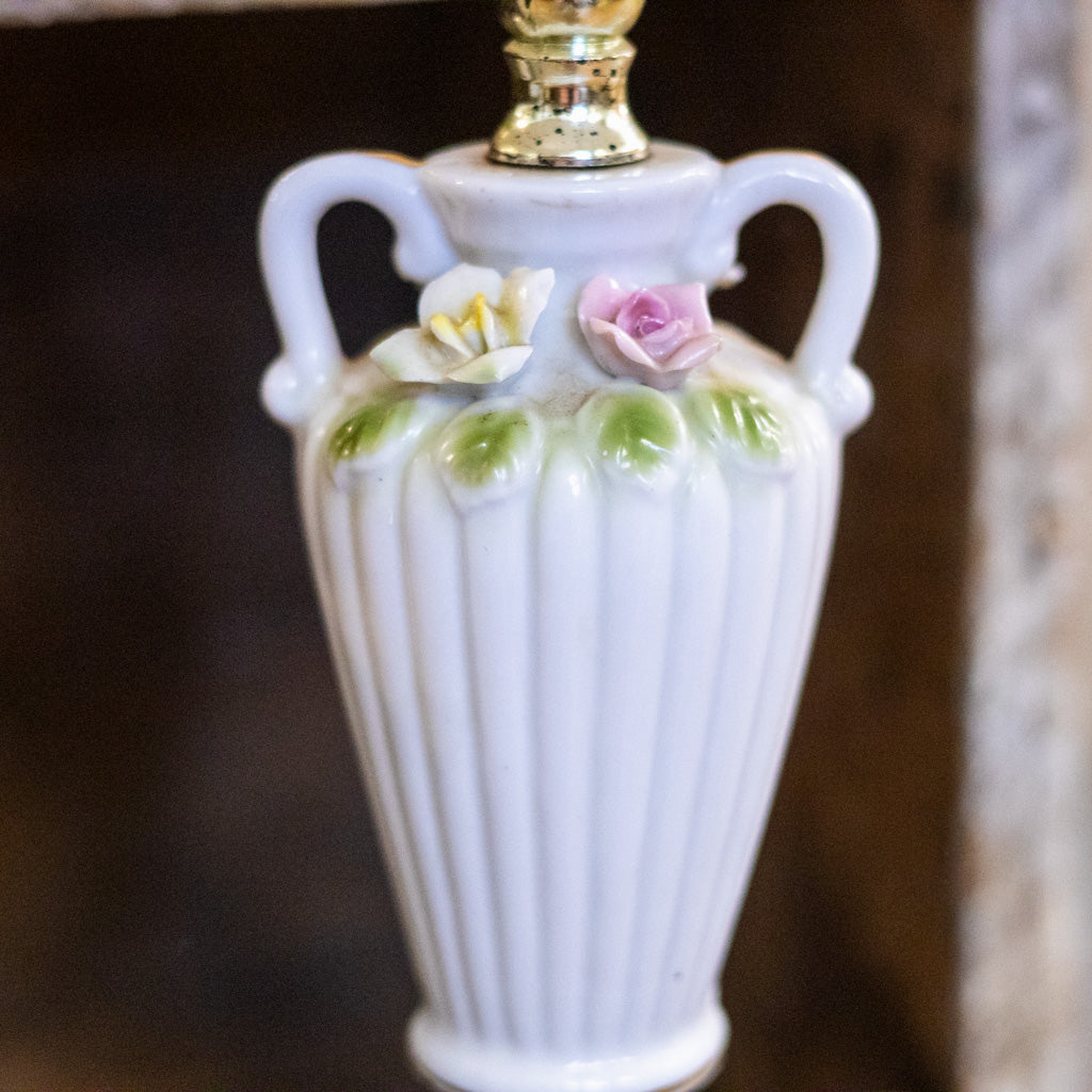 Vintage Pair of Porcelain Table Lamps