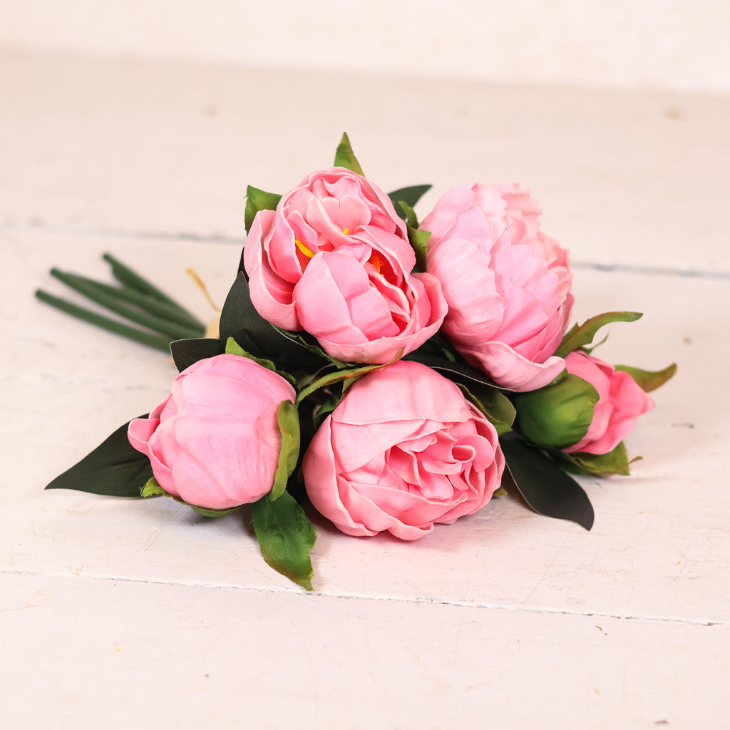 Real Touch Pink Peony Bundle