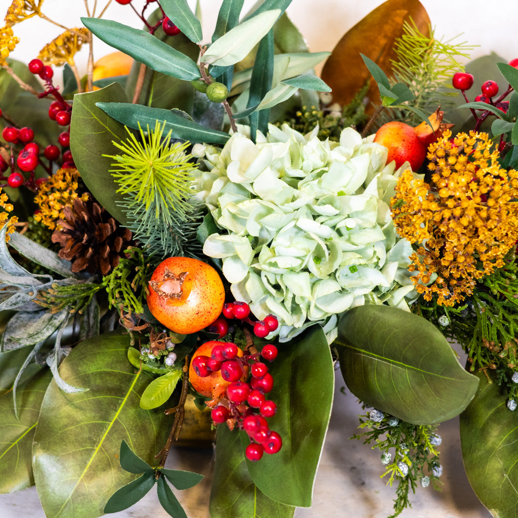 Pompous Pomegranate Centerpiece