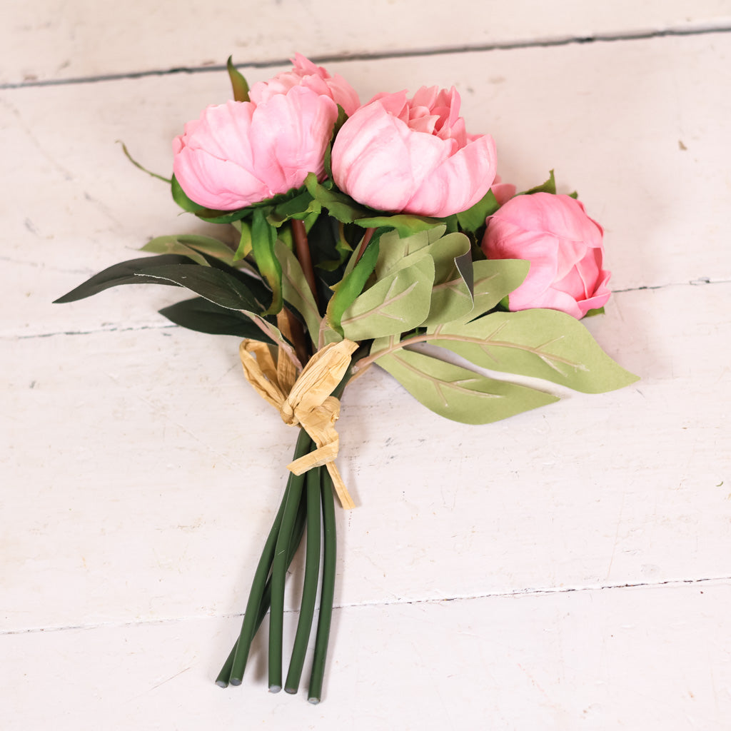 Real Touch Pink Peony Bundle