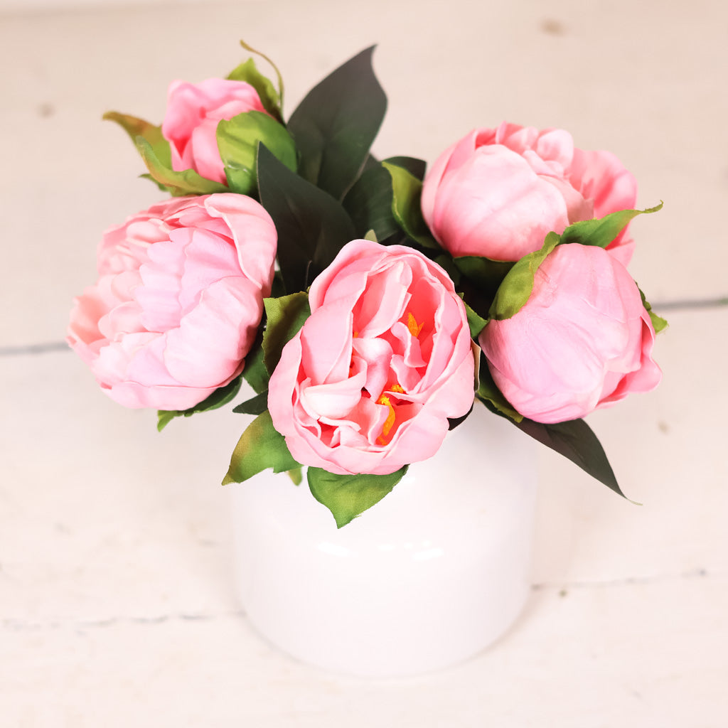 Real Touch Pink Peony Bundle