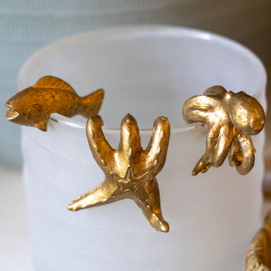 Set of Three Sea Creatures Pot Hugger Set