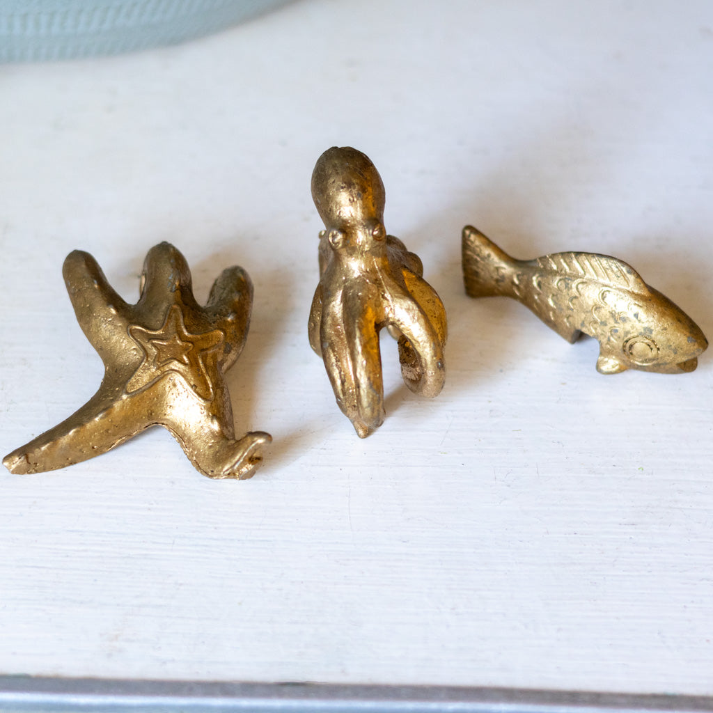 Set of Three Sea Creatures Pot Hugger Set