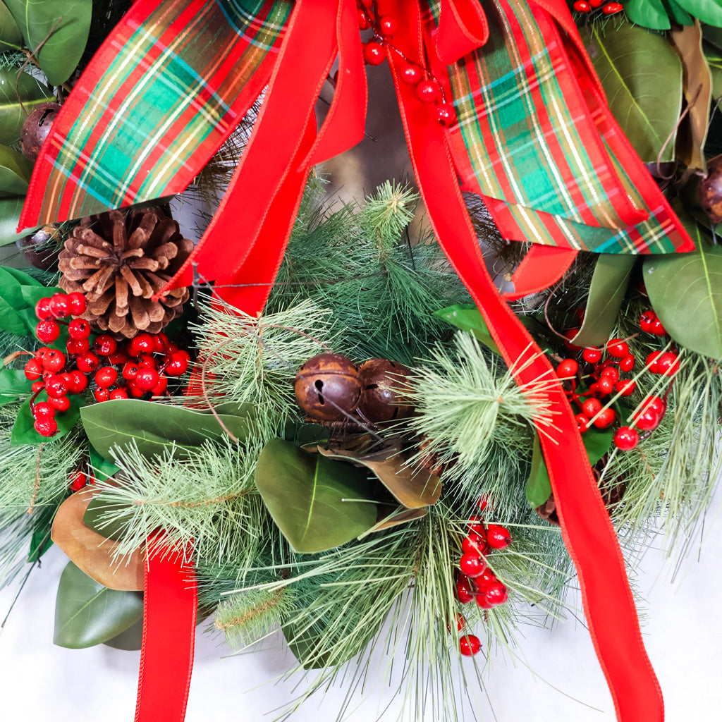 Jingle Bell Holiday Wreath