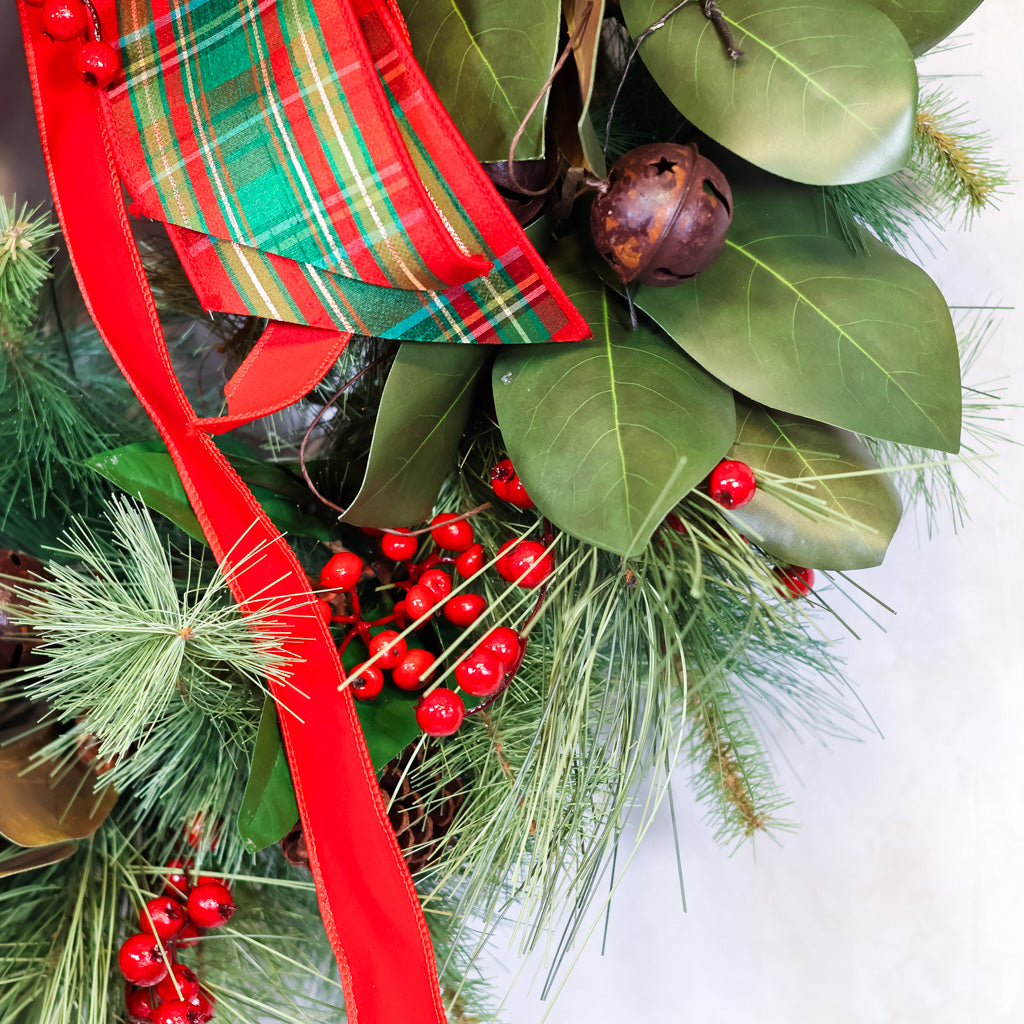 Jingle Bell Holiday Wreath