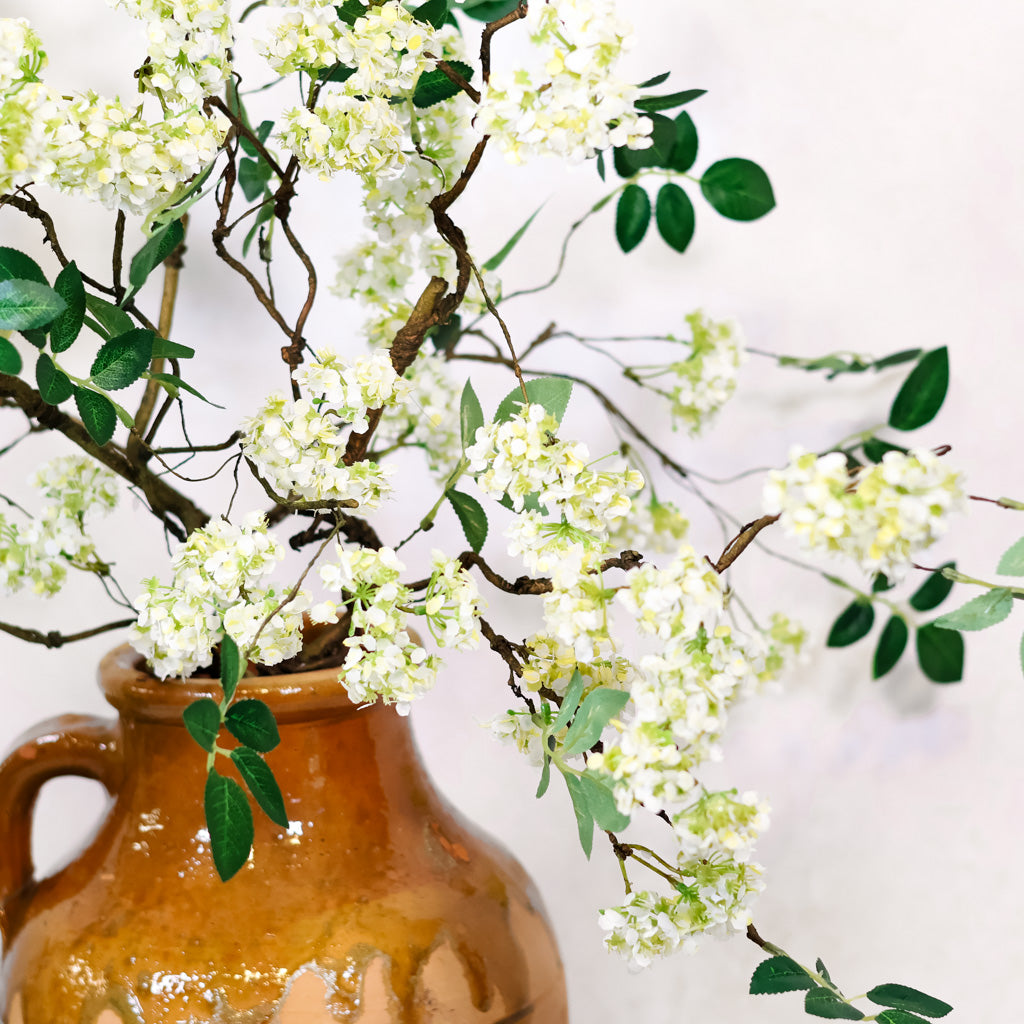 White Blossom Spray Stem