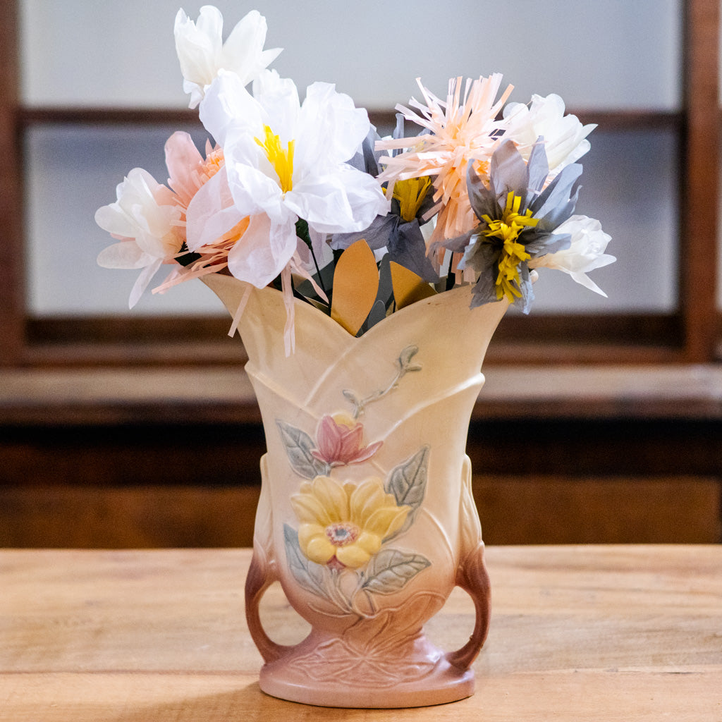 Hull Pottery Vase Dusty Rose