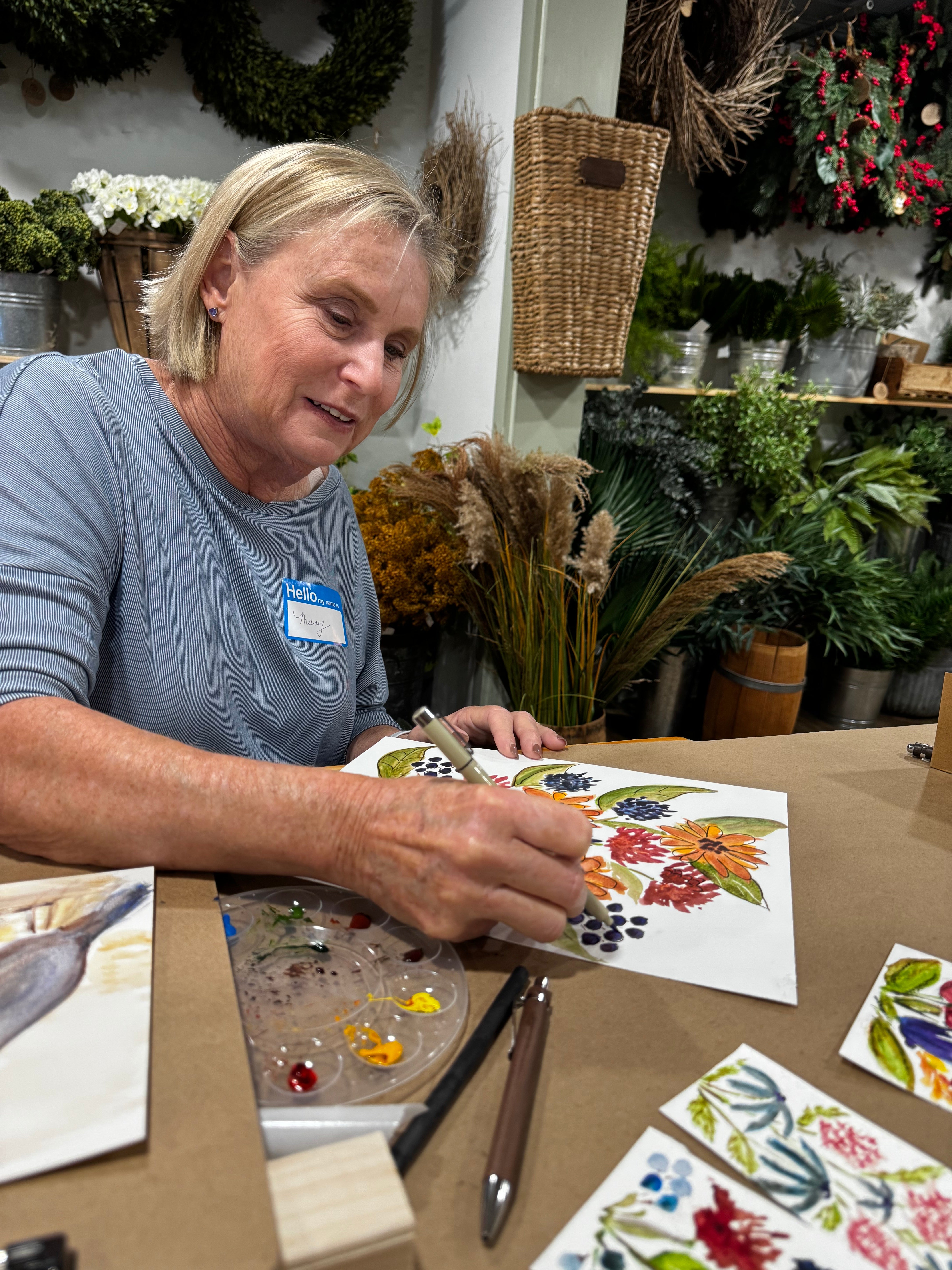 02.04.2026 @ 11AM | Discover The Joy of Intuitive Watercolor 102 with Guest Artist Lauren Arsenault
