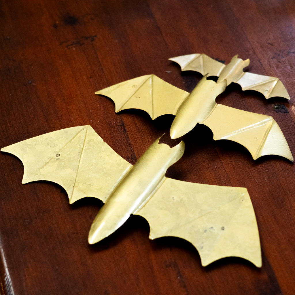 Winged Bat Wall Decor Set of Three