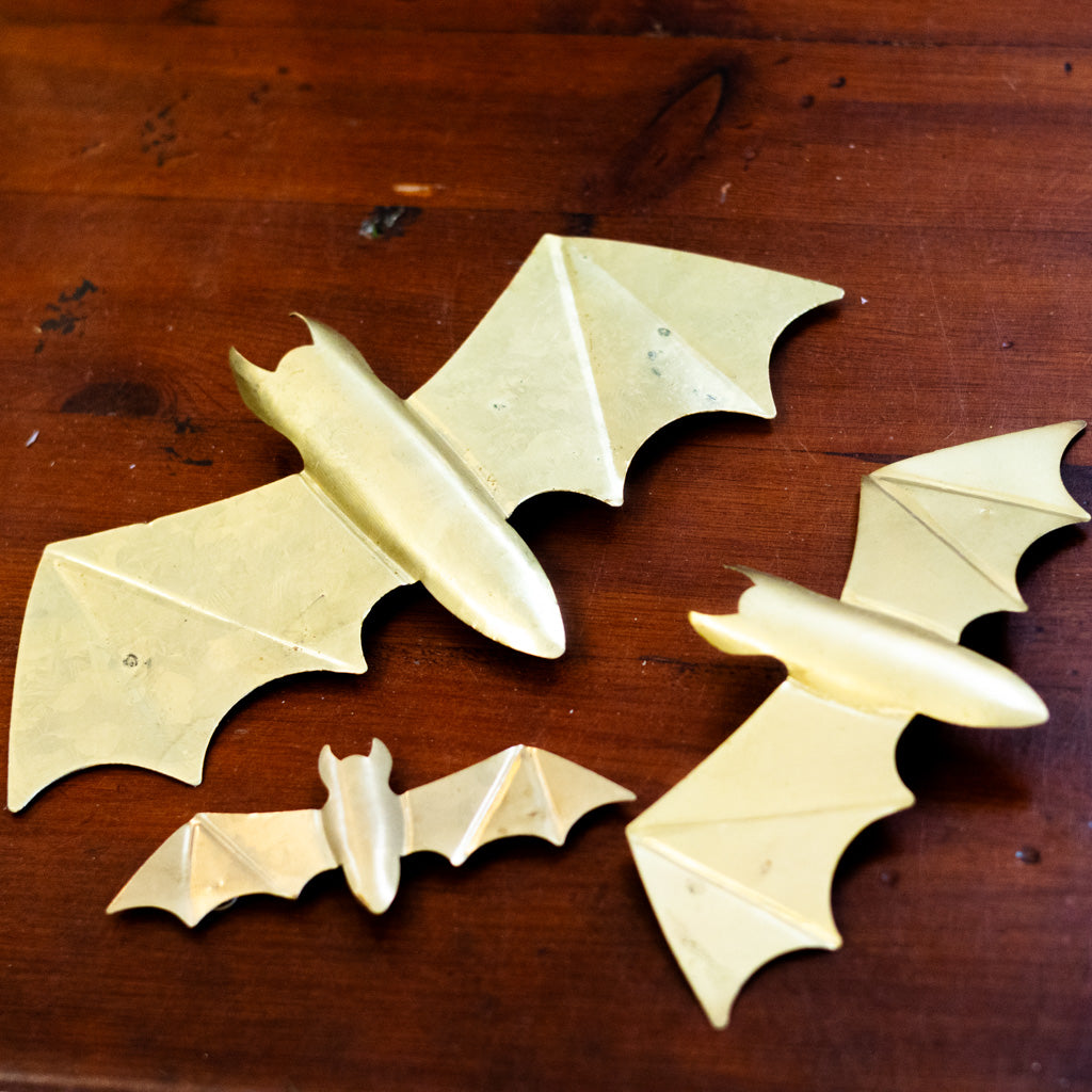 Winged Bat Wall Decor Set of Three