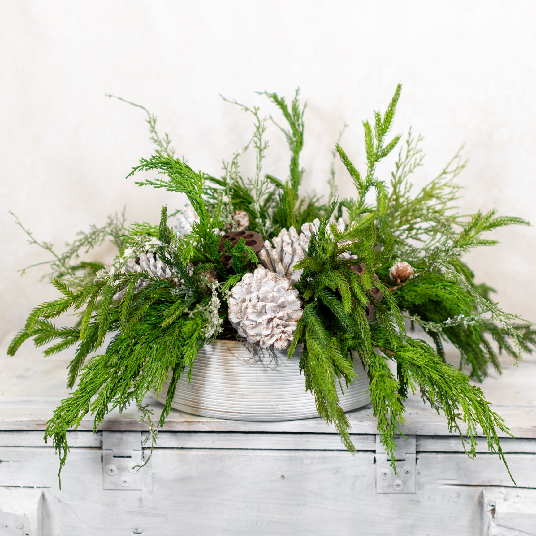 Iced Preserve Centerpiece Drop-in