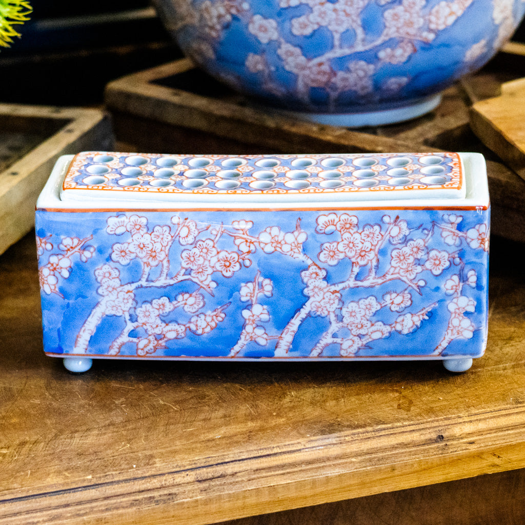 Blue Salmon Longlife Flower Arranger