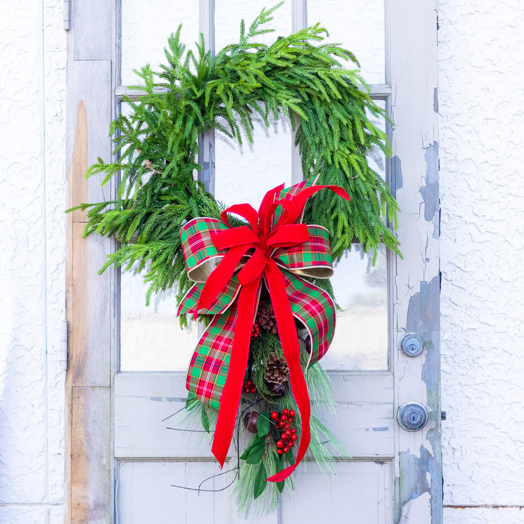 Jingle Bell Bow Bough