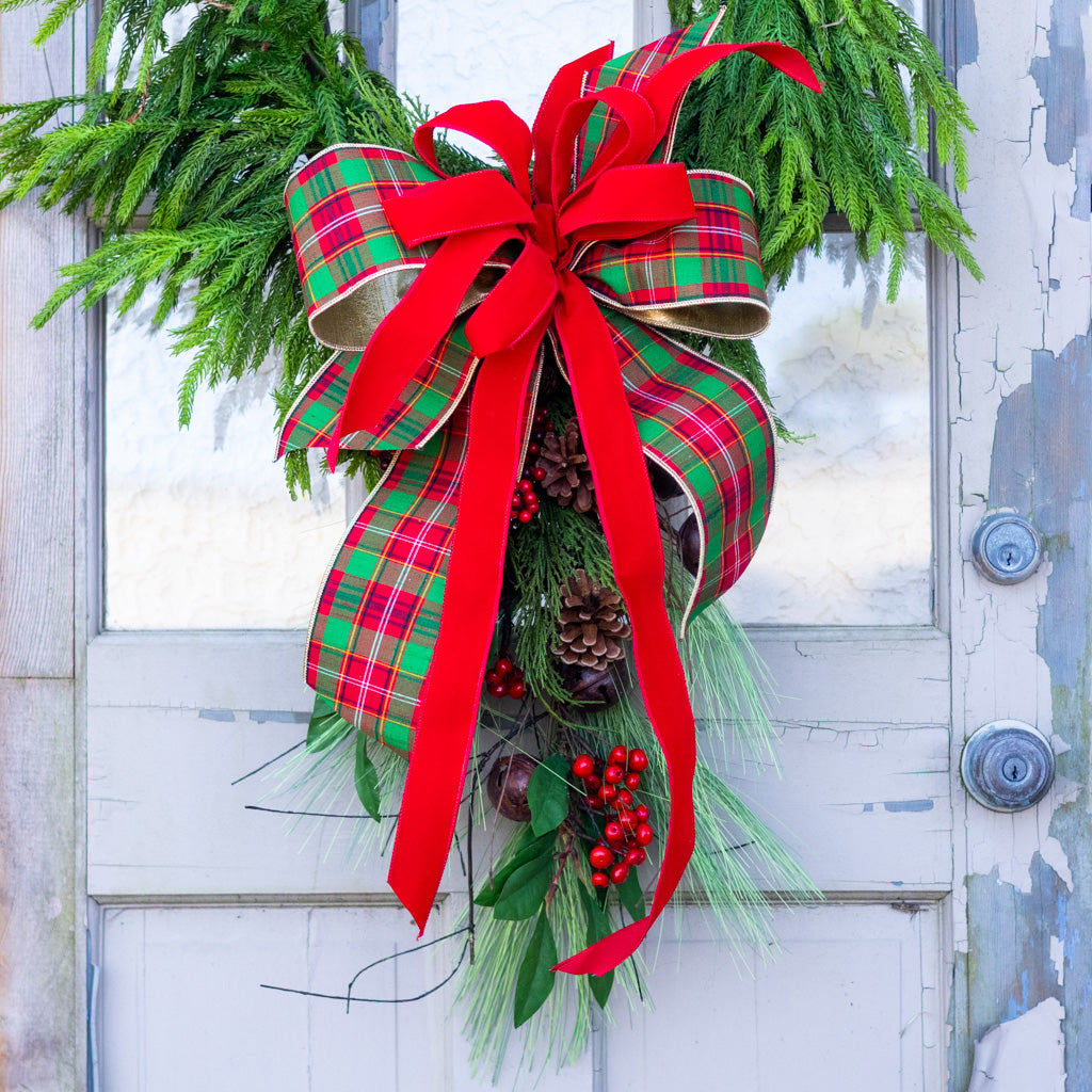 Jingle Bell Bow Bough