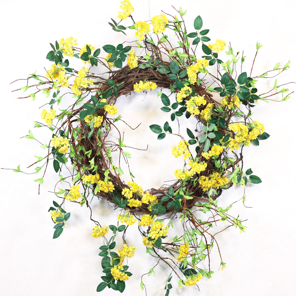 Yellow Mai Wreath