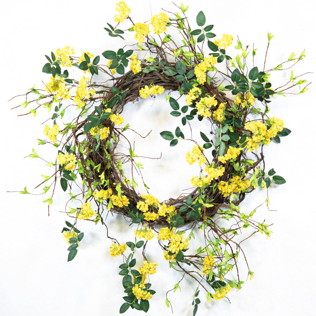 Yellow Mai Wreath