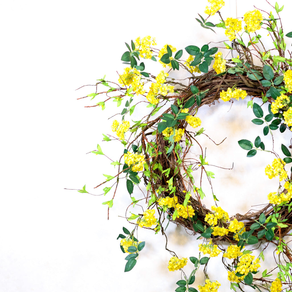 Yellow Mai Wreath