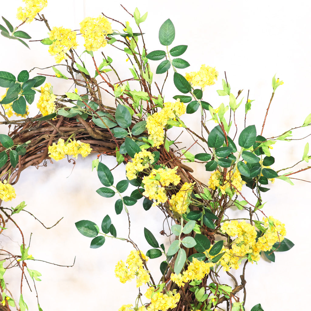 Yellow Mai Wreath