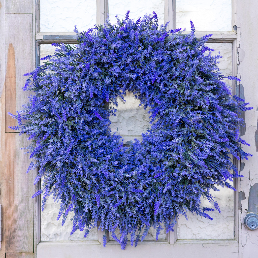 Lavender Wreath