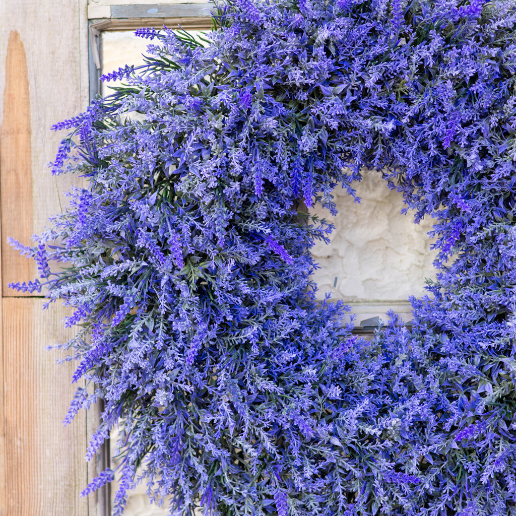 Lavender Wreath