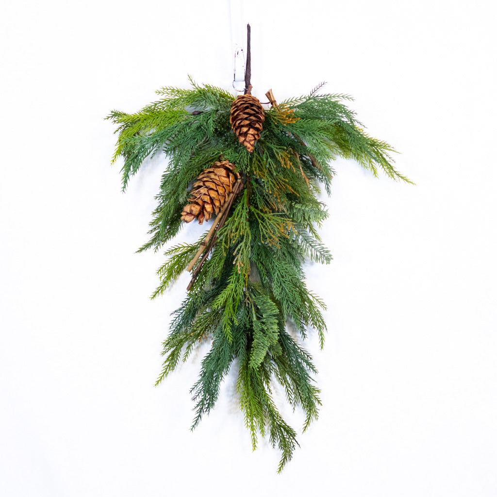 UV Angel Fir with Cone Teardrop