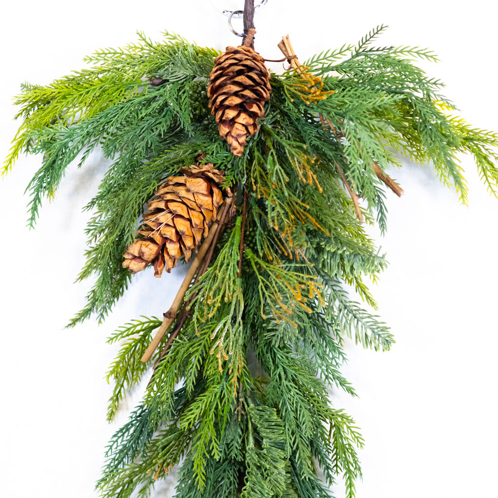 UV Angel Fir with Cone Teardrop