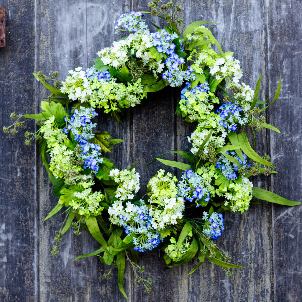 Snowball Eucalyptus Wreath