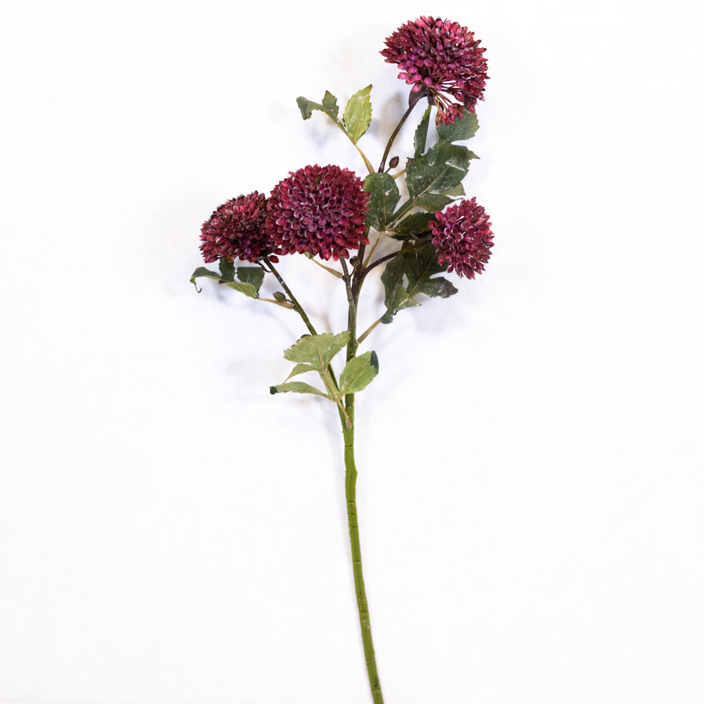 Real Touch Dahlia Dark Rose Spray