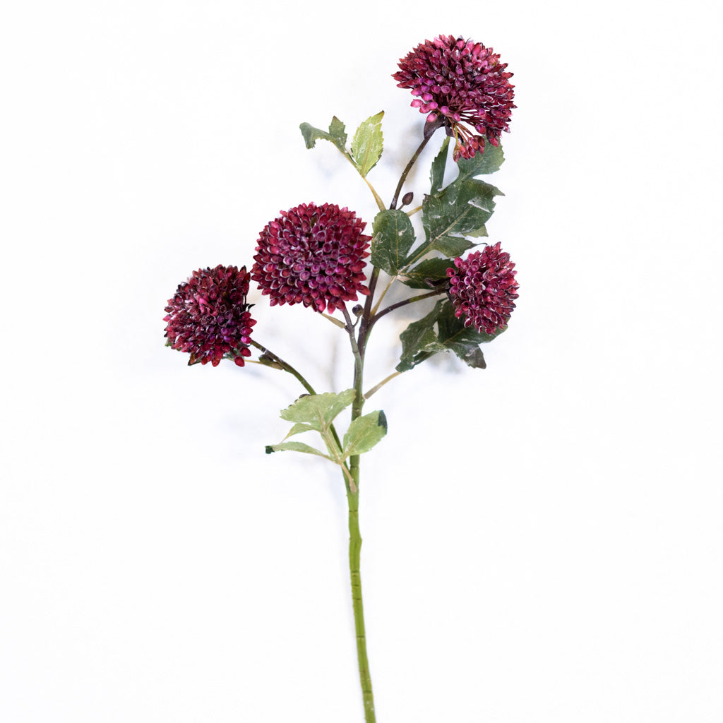 Real Touch Dahlia Dark Rose Spray
