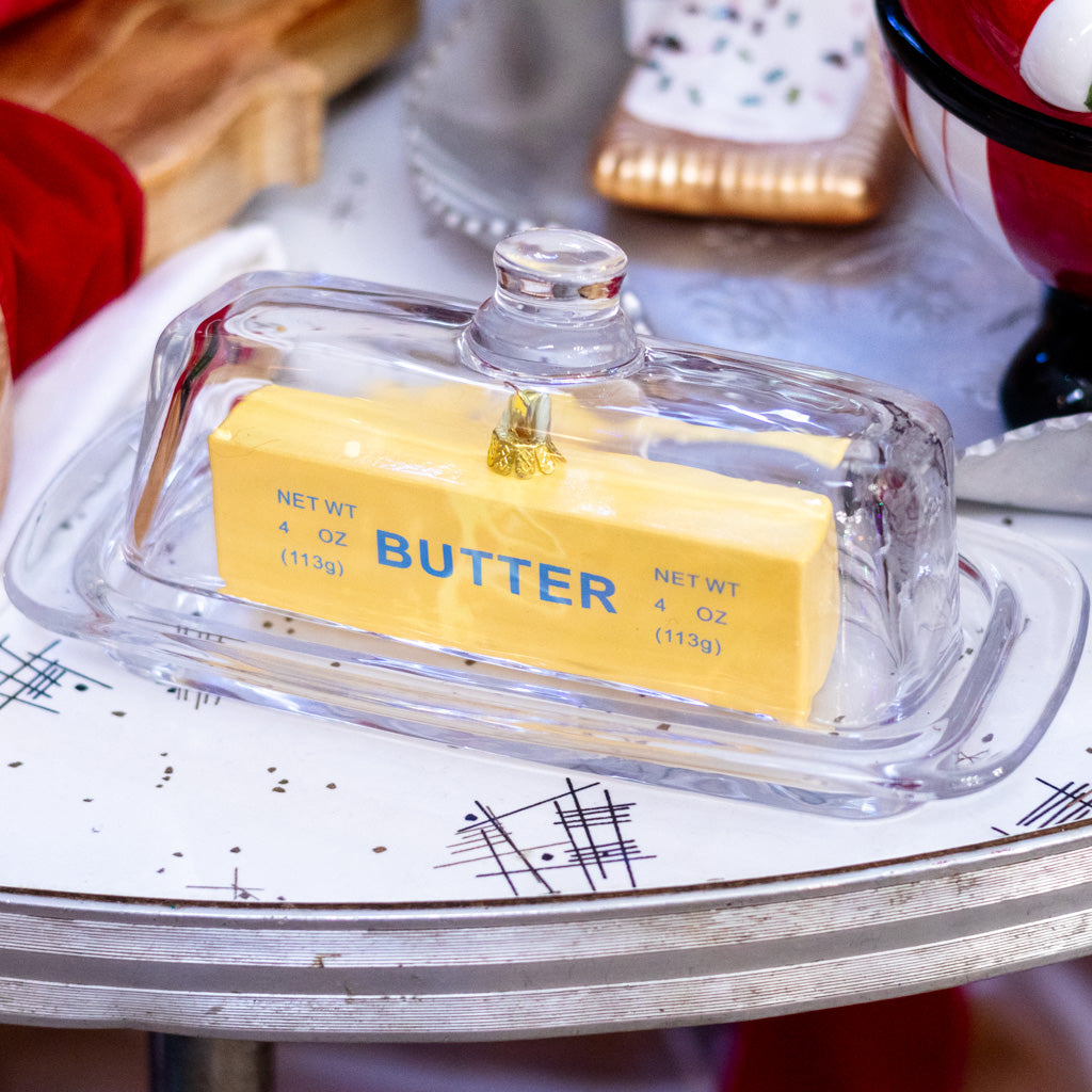 Stick of Butter Glass Ornament