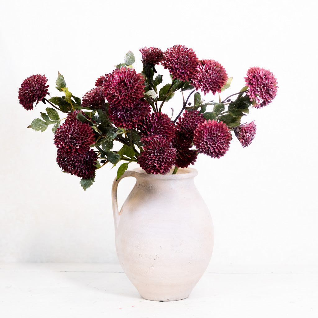 Real Touch Dahlia Dark Rose Spray