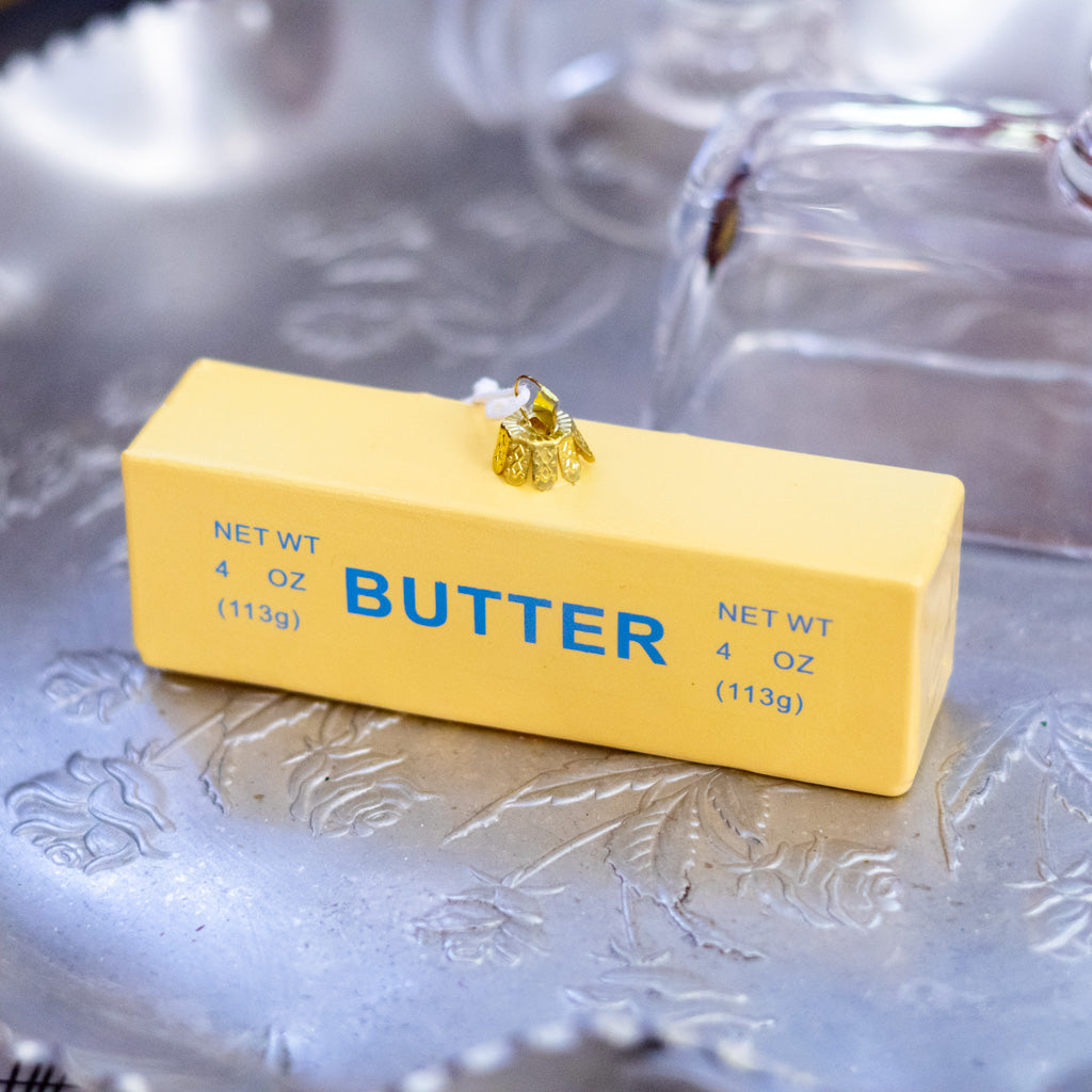 Stick of Butter Glass Ornament