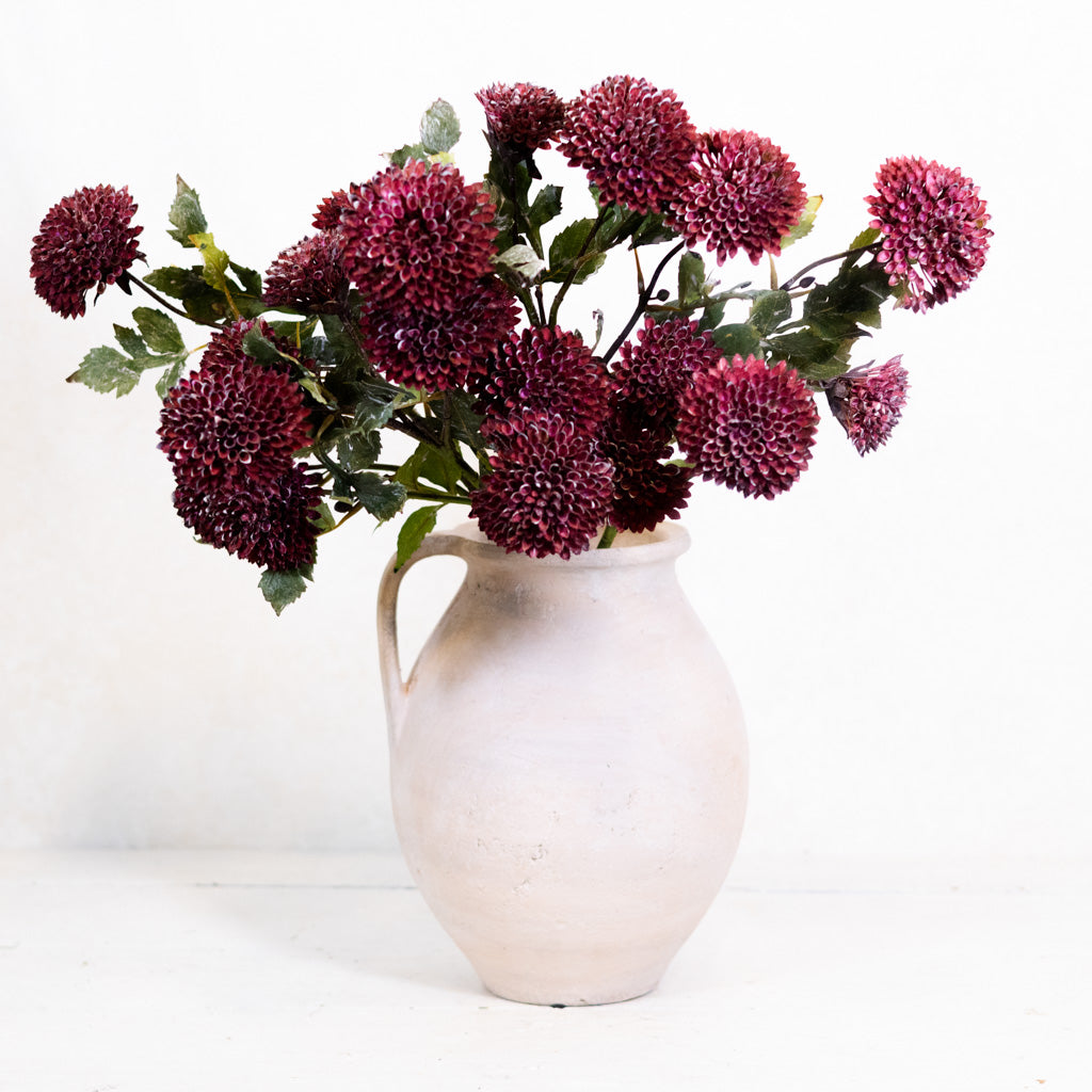 Real Touch Dahlia Dark Rose Spray