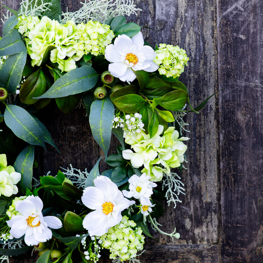 Cosmos Spring Wreath
