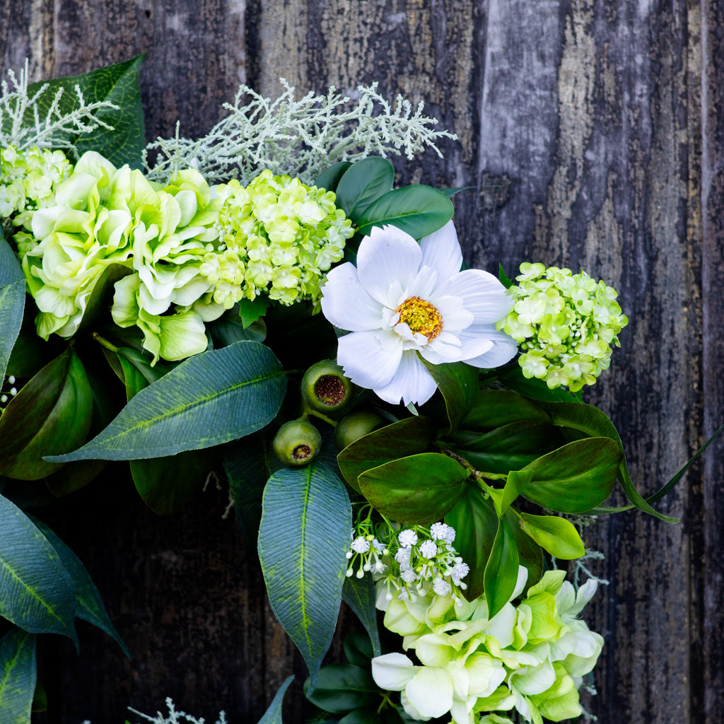 Cosmos Spring Wreath