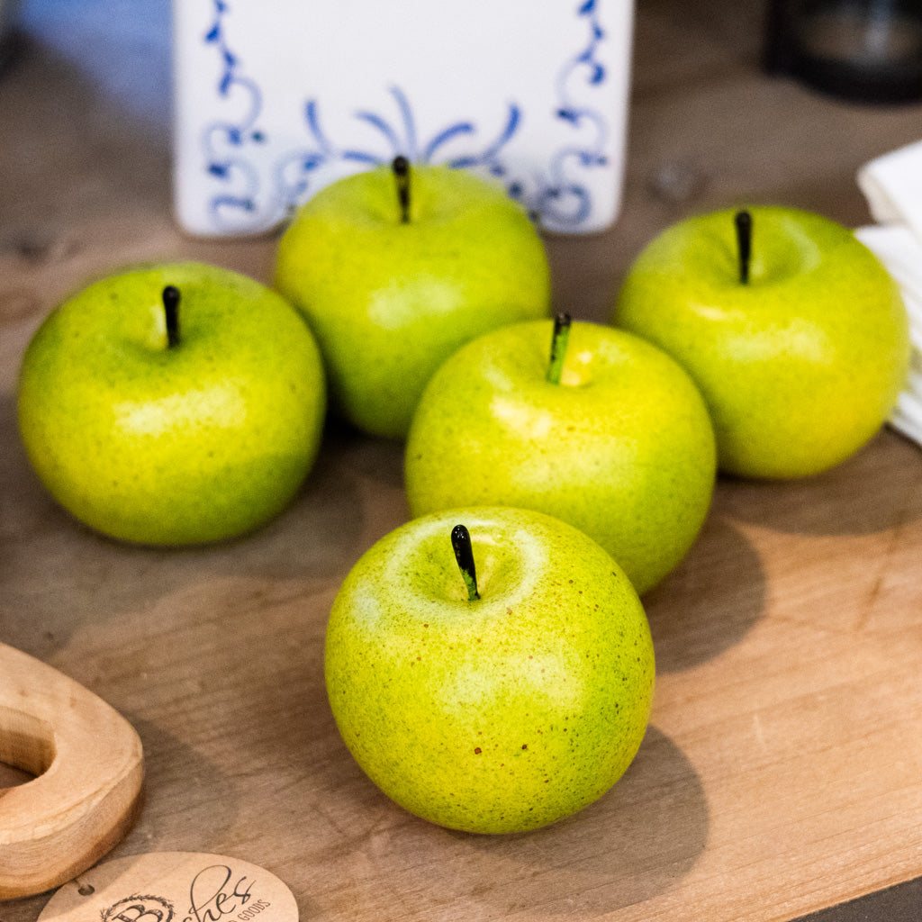 Lifelike Green Apple