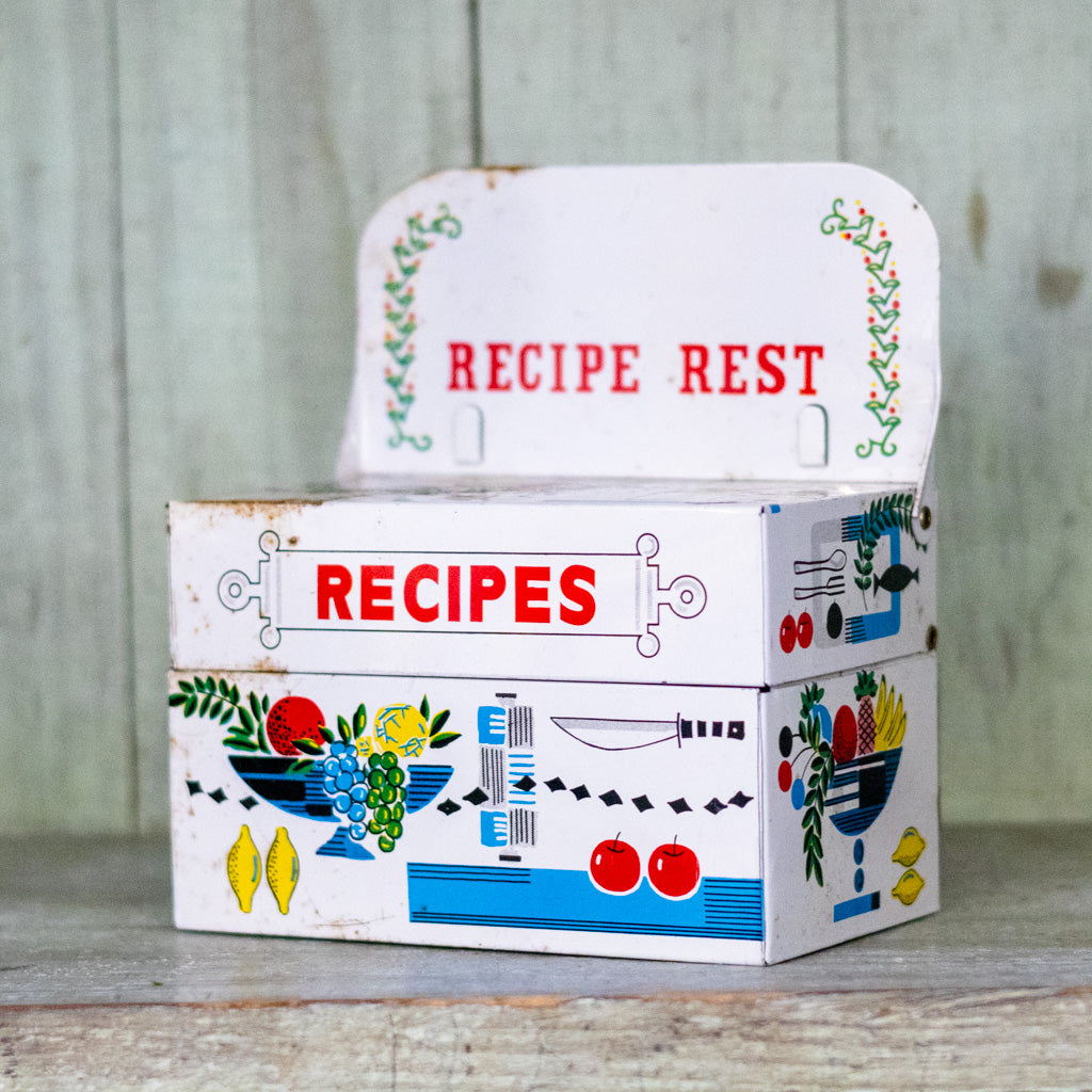"Recipe Rest" Recipe Box