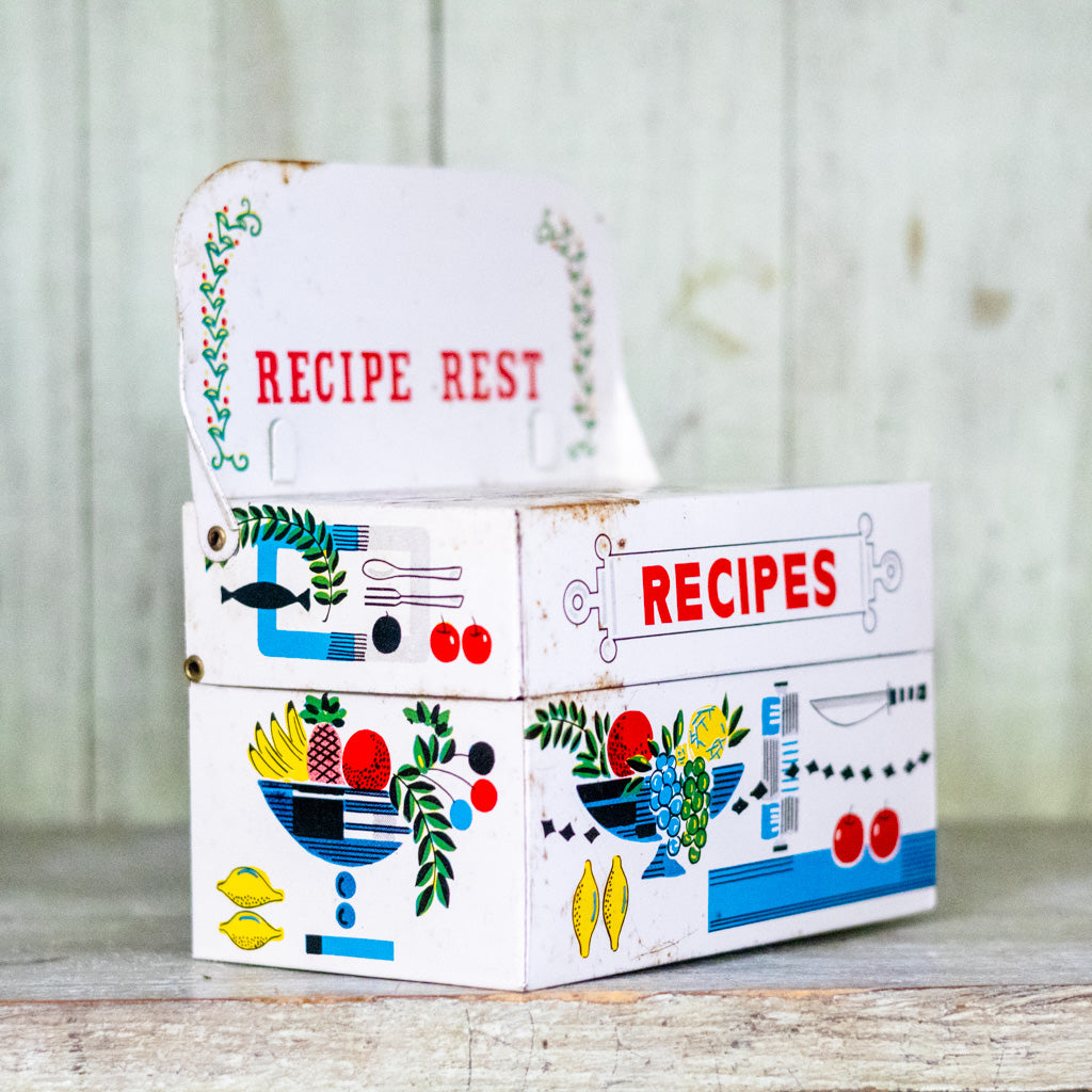 "Recipe Rest" Recipe Box