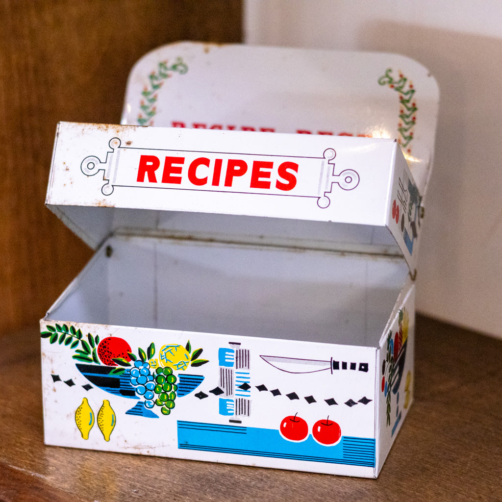 "Recipe Rest" Recipe Box