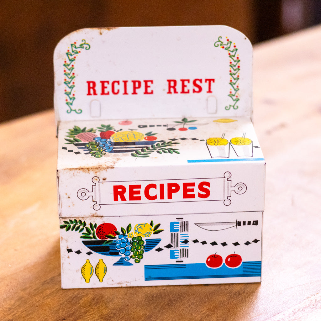 "Recipe Rest" Recipe Box