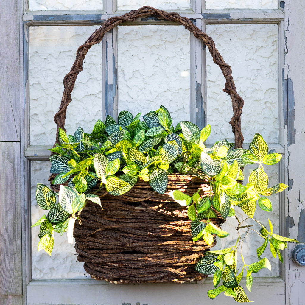 Large Grapevine Wall Basket