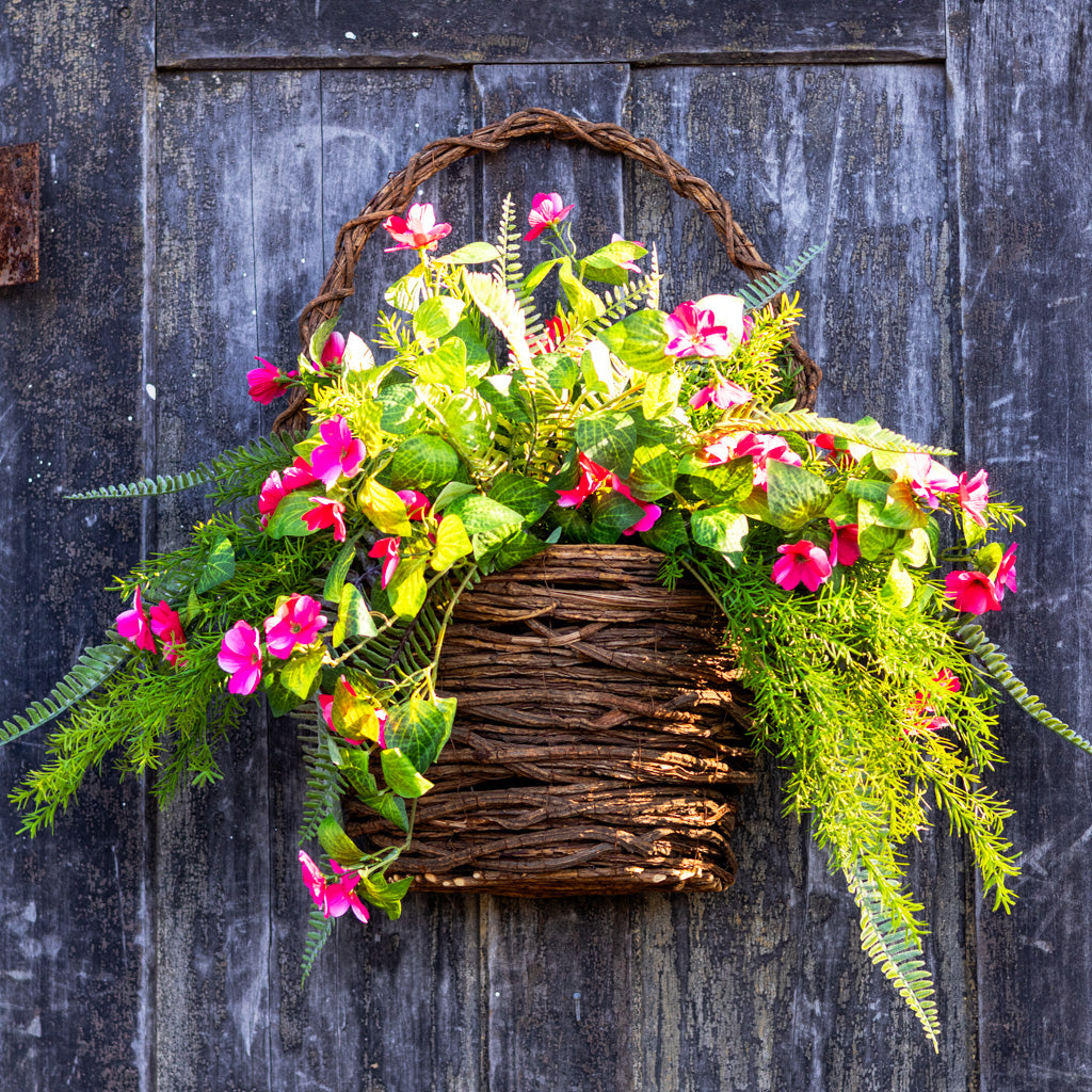 Large Grapevine Wall Basket