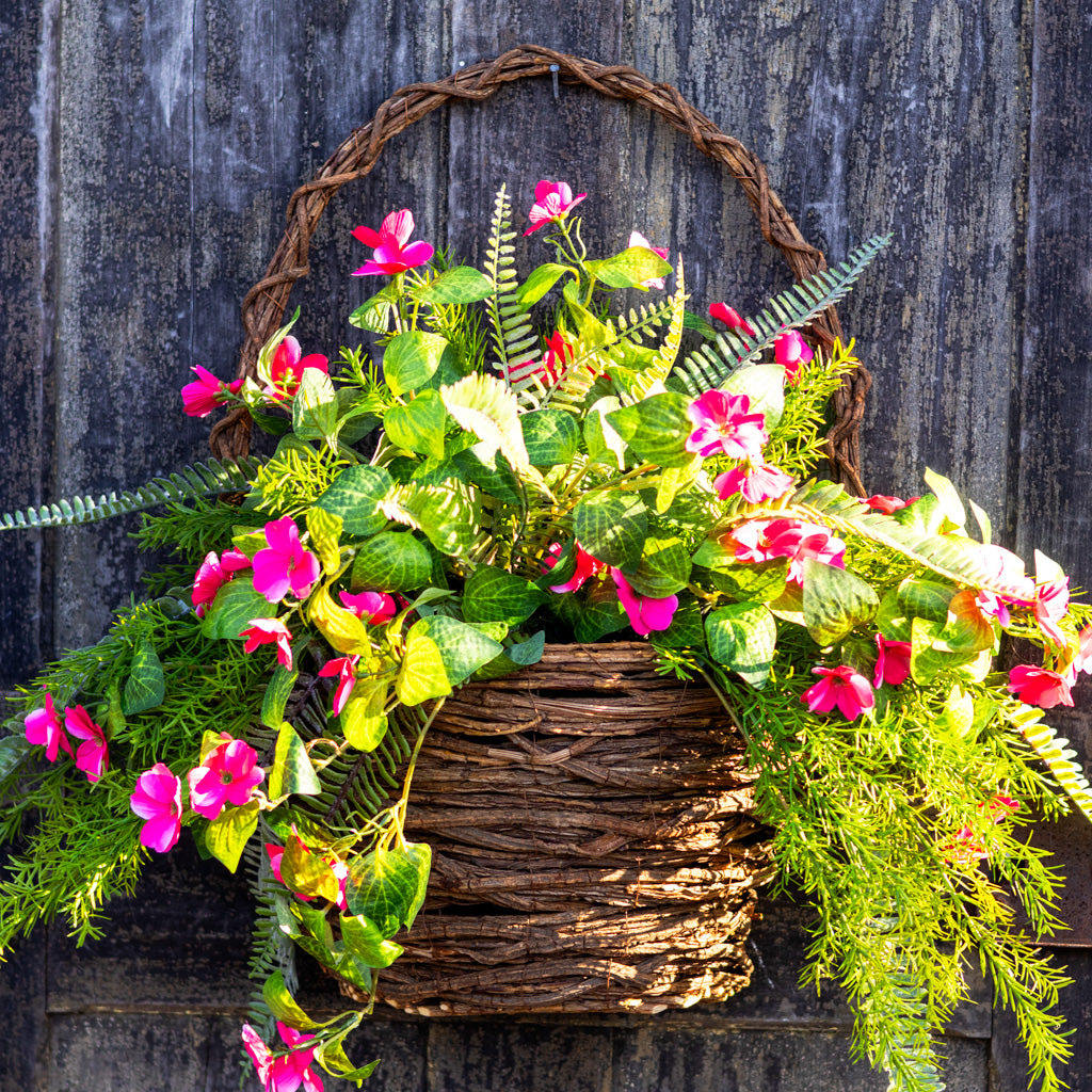 Large Grapevine Wall Basket