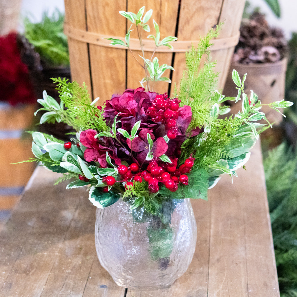 Crimson Christmas Bouquet